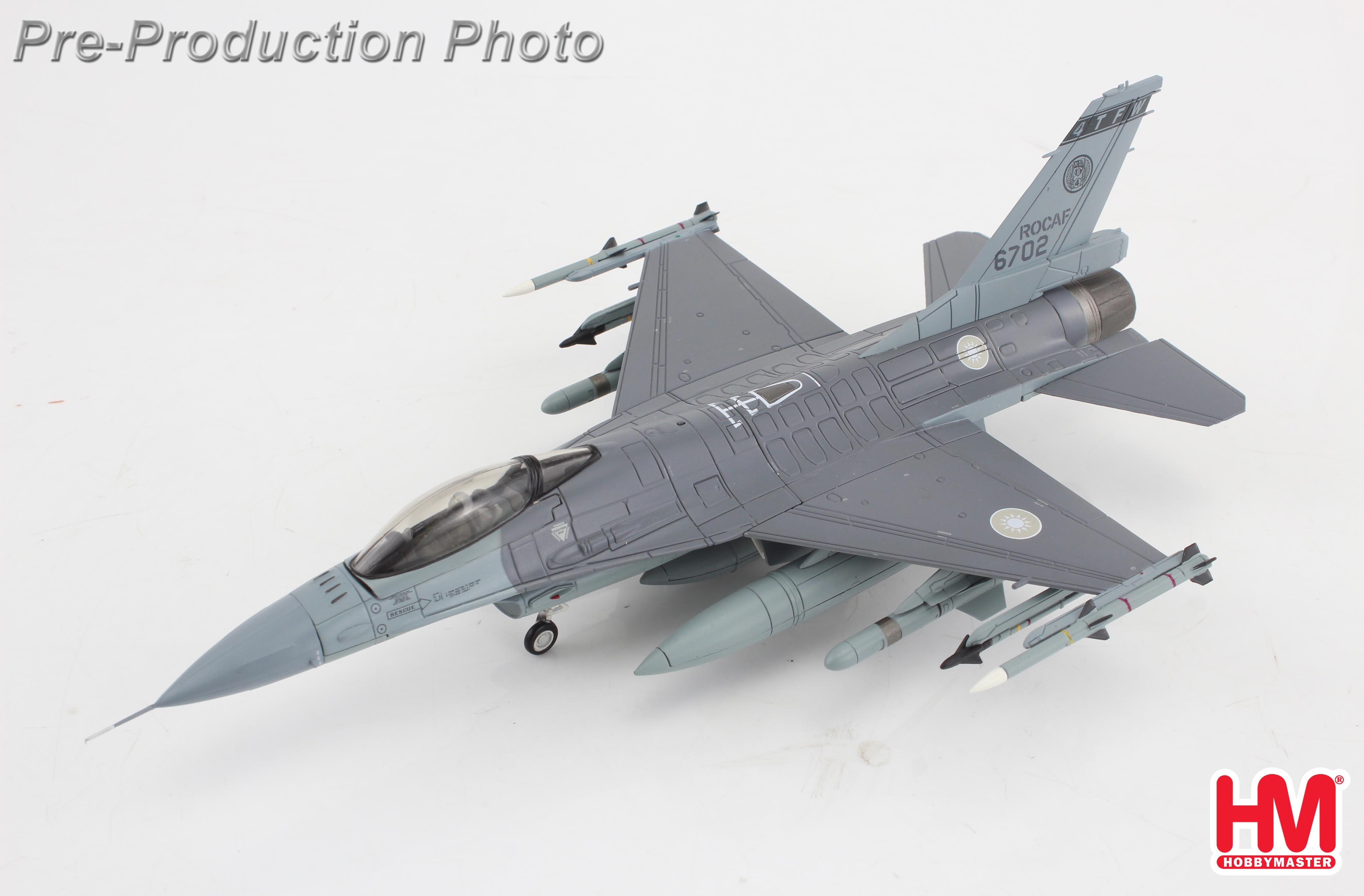 F-16V Fighting Falcon 6702, 23 TFG, ROCAF (w/2 x Harpoon